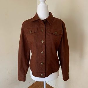 Rudy Rd. Brown Denim Jacket